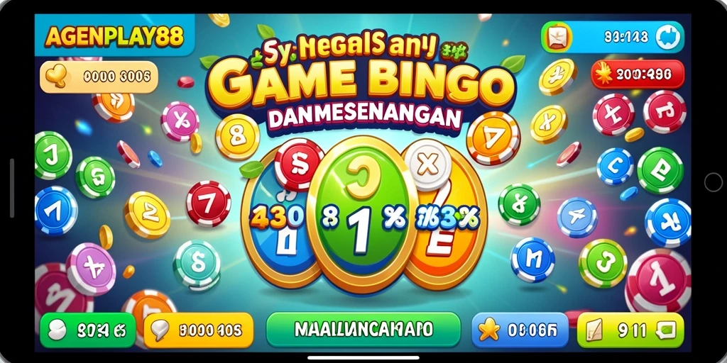 Tampilan menarik dari gameplay Bingo di AGENPLAY88.