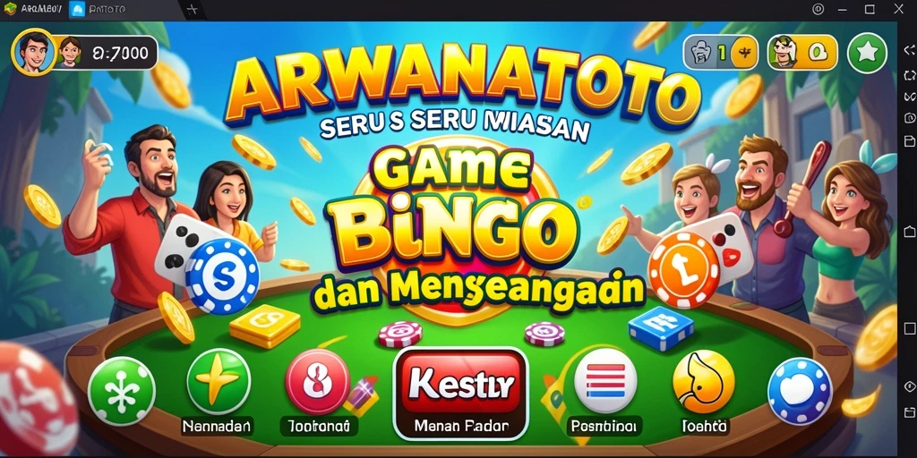 Tampilan gameplay ARWANATOTO yang seru dan interaktif.