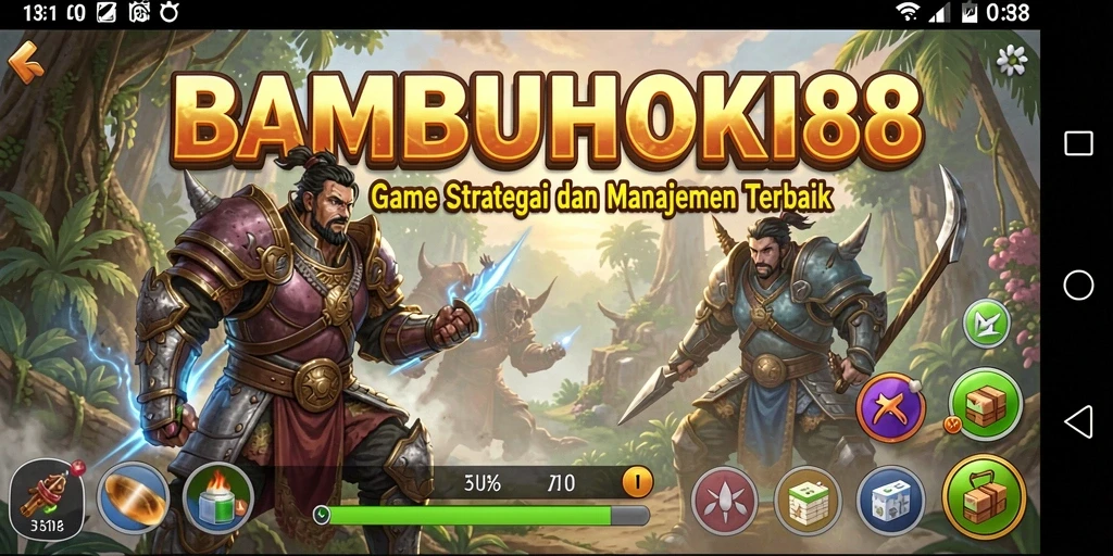 Tampilan gameplay seru dan menantang di BAMBUHOKI88.