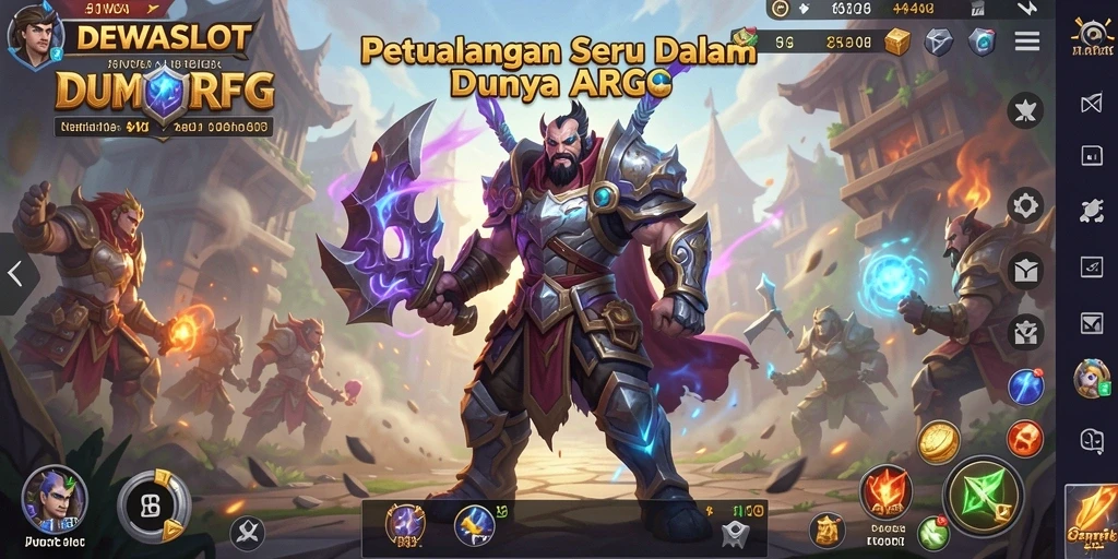 Tampilan menarik gameplay DEWASLOT dalam dunia ARPG.