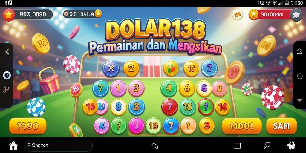 Screenshot gameplay DOLAR138 dengan tampilan permainan Bingo yang seru.