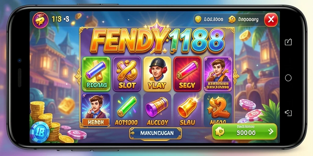 Gameplay menarik FENDY188 dengan mesin Slot yang berwarna-warni.