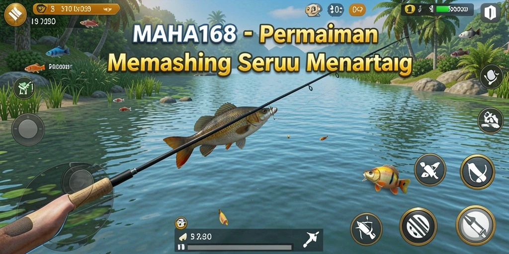 Tangkapan ikan dalam permainan MAHA168 yang menakjubkan.
