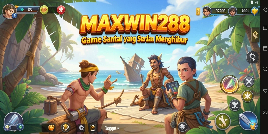 Screenshot gameplay MAXWIN288 yang menampilkan keseruan permainan.