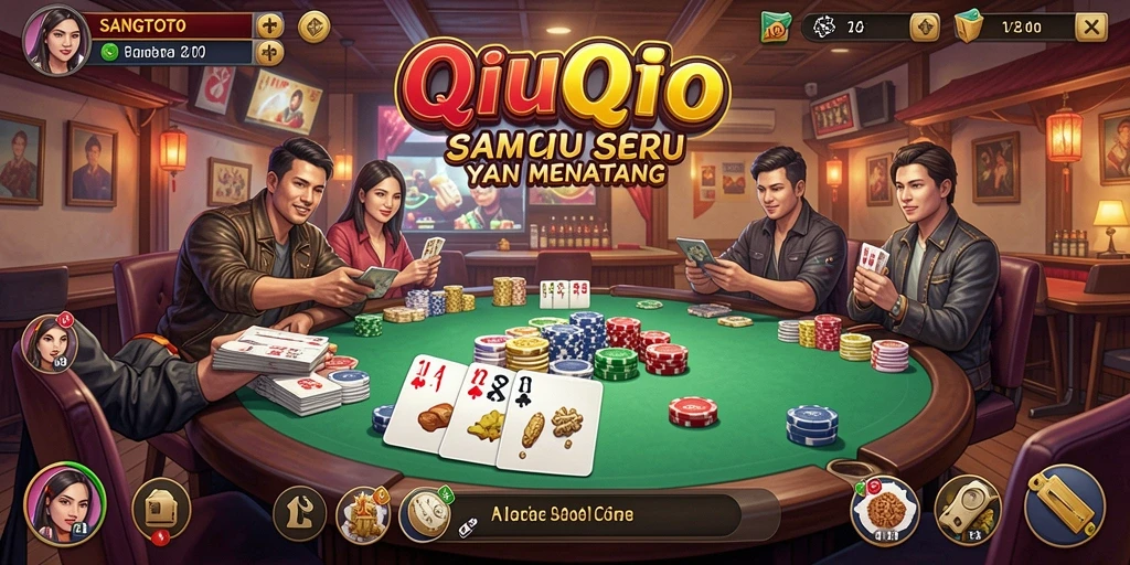Tampilan gameplay QiuQiu yang menarik di SANGTOTO.