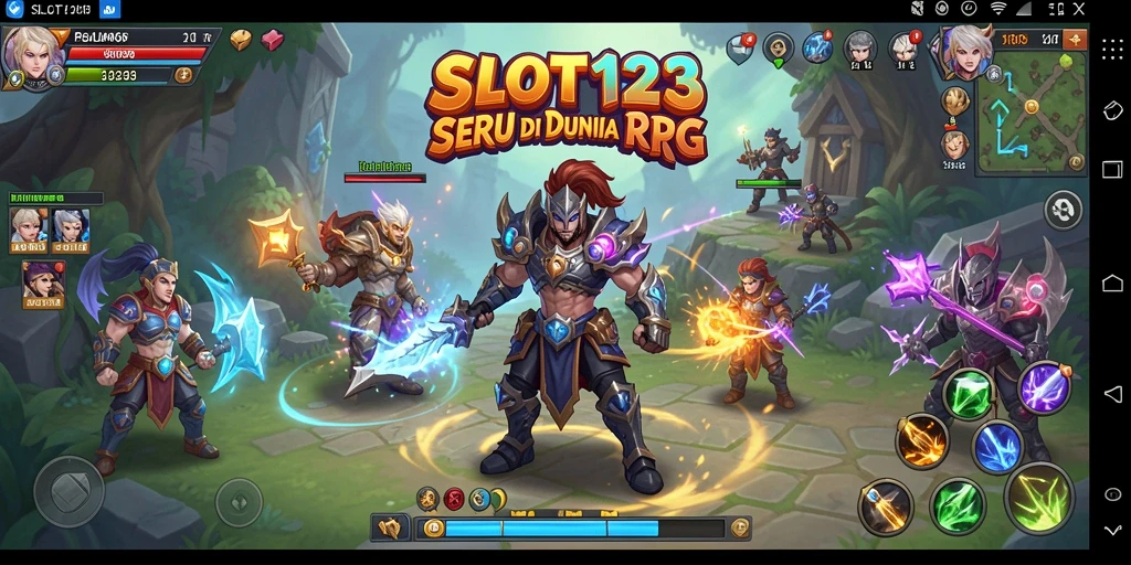 Tampilan menakjubkan dari gameplay SLOT123 yang penuh aksi.